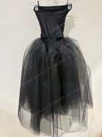 Japanese purchasing agent CDG Rei Kawakubo JUNYA 26SS fluffy yarn splicing tube top dress skirt