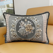 靠枕沙发靠垫长方形大靠背客厅抱枕套子上档次高级感欧式 通用 四季