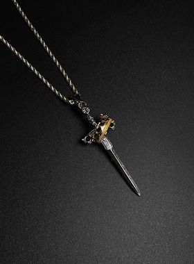 Vintage 古著「Knight's Crown」项链