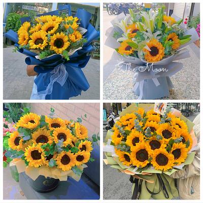 成人礼高考毕业向日葵花束上海市浦东新区浦兴路东明路街同城花店