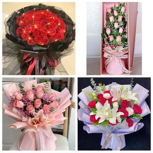 凉山州西昌市盐源德昌会理县同城鲜花店情人节表白送玫瑰花束礼盒
