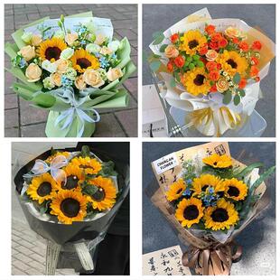 成人礼高考毕业向日葵花束河北邢台任县南和县宁晋巨鹿县同城花店