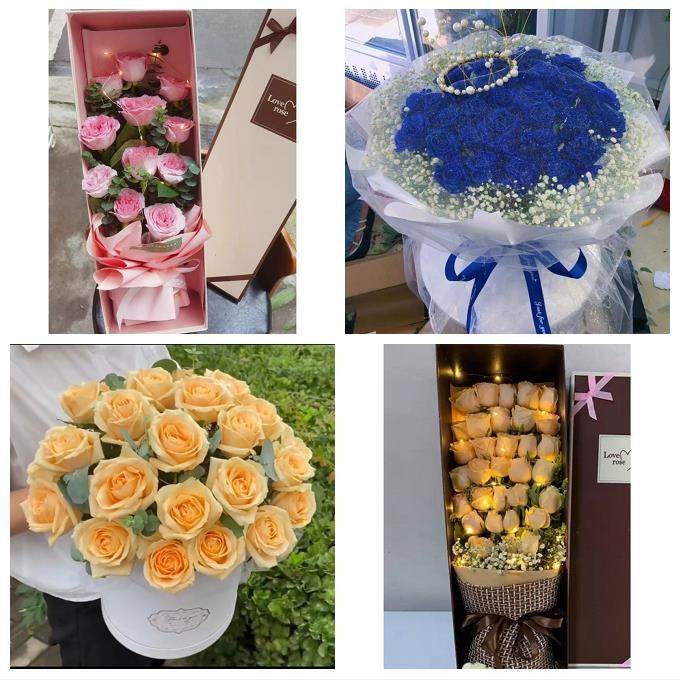 北京石景山区金顶街广宁五里坨同城鲜花店玫瑰草莓花束送女友闺蜜