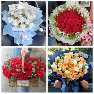广西来宾市武宣县金秀县合山市同城鲜花店情人节玫瑰表白女友老婆