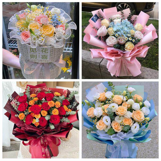 衡水市桃城区枣强武邑武强县花店同城送男女友领导玫瑰混搭鲜花束