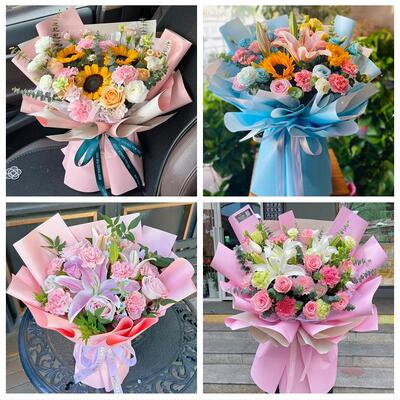 保定市蠡县顺平县博野县雄县鲜花店同城送婆婆岳母亲节康乃馨花束