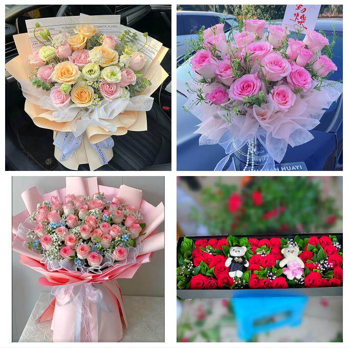 长治市城区郊区长治县襄垣县花店同城配送女友生日情人节玫瑰花束