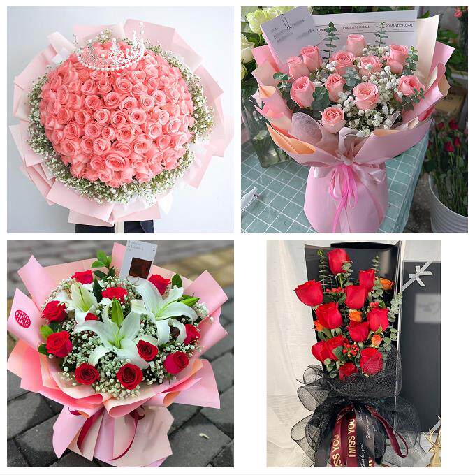 女神节订红玫瑰送张掖市临泽县高台县山丹县同城鲜花店送女友老婆