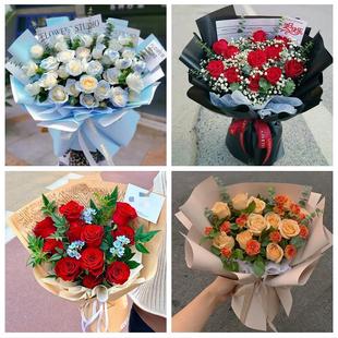 福建泉州市泉港区惠安县安溪县同城花店情人节送女友老婆玫瑰鲜花