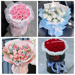 山东临沂市沂南县郯城县沂水县同城鲜花店情人节玫瑰表白女友老婆