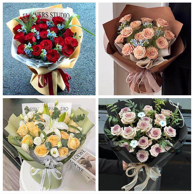 四川宜宾市江安长宁县高县珙县鲜花店同城配送女神节玫瑰花束礼盒