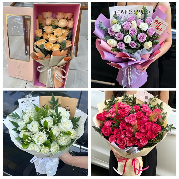 江西抚州市宜黄金溪资溪广昌县同城花店送女朋友玫瑰订生日鲜花束