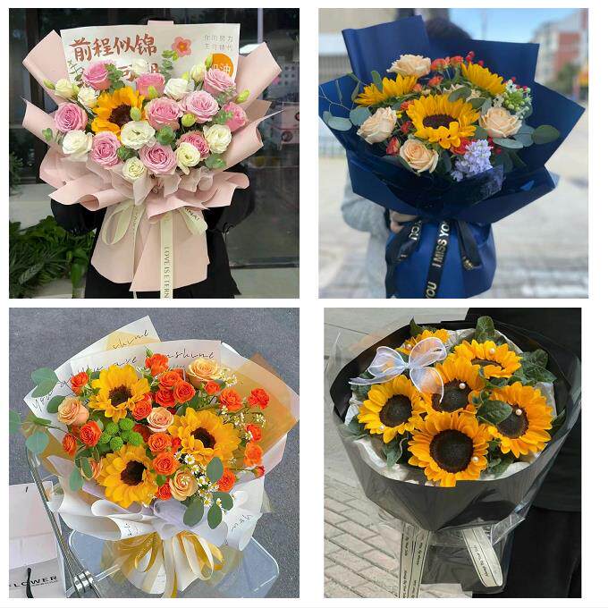 成人礼高考毕业向日葵花束山西临汾市尧都区曲沃县翼城县同城花店