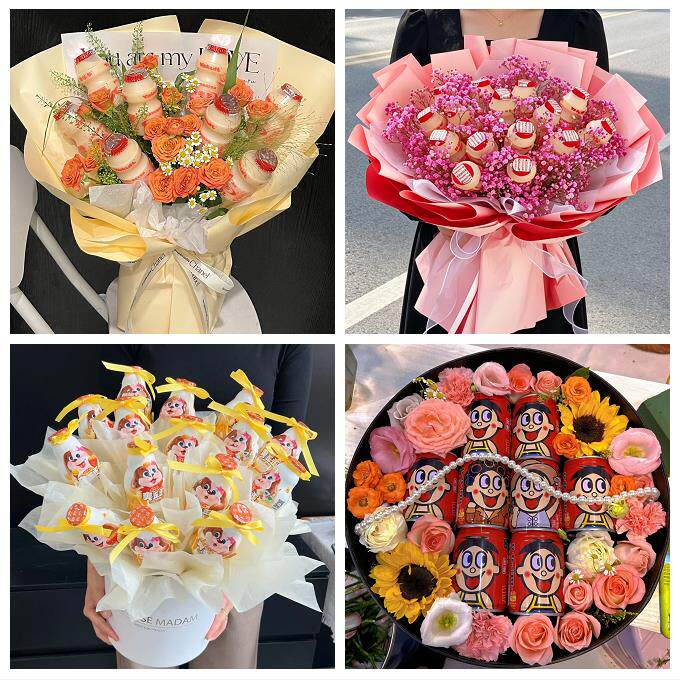 送黄冈市英山县浠水县蕲春县花店同城配送61儿童节花束送女友小孩