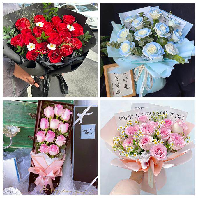 广东深圳市光明区凤凰玉塘马田同城花店情人节送女友老婆玫瑰鲜花