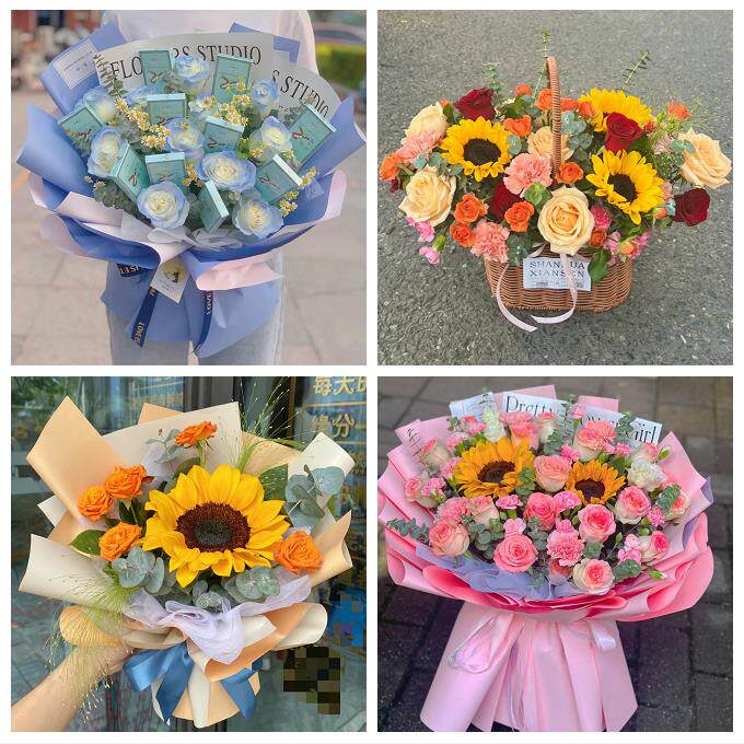 成人礼高考毕业向日葵花束宿州市埇桥区砀山灵璧泗县萧县同城花店