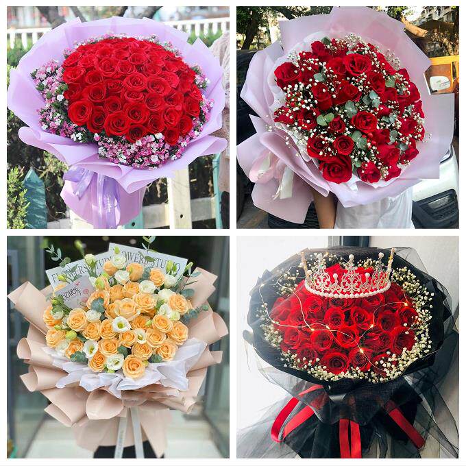 女神节订红玫瑰重庆市潼南荣昌区梁平城口县同城鲜花店送女友老婆