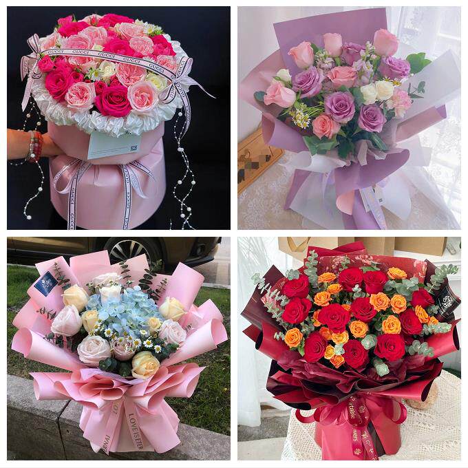 恩施州恩施市利川建始巴东县花店同城送男女友领导玫瑰混搭鲜花束