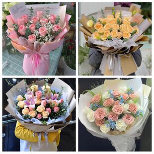 女神节订红玫瑰龙岩市新罗永定区长汀上杭县同城鲜花店送女友老婆