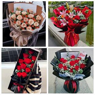 上海市浦东新区潍坊陆家嘴塘桥同城花店情人节送女友老婆玫瑰鲜花