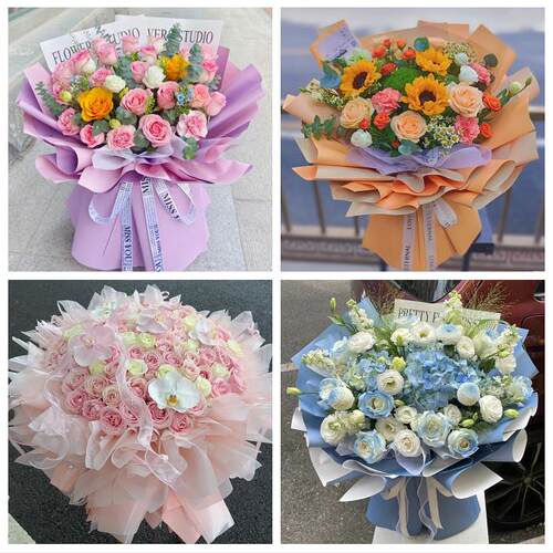 石嘴山市大武口惠农区平罗县花店同城送男女友领导玫瑰混搭鲜花束