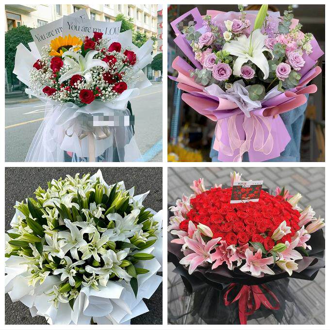 玫瑰香水百合送老婆朋友生日送无锡市新吴区江阴市宜兴市同城花店