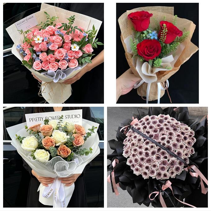 广东深圳市光明区凤凰玉塘马田同城鲜花店七夕玫瑰送老婆女友生日