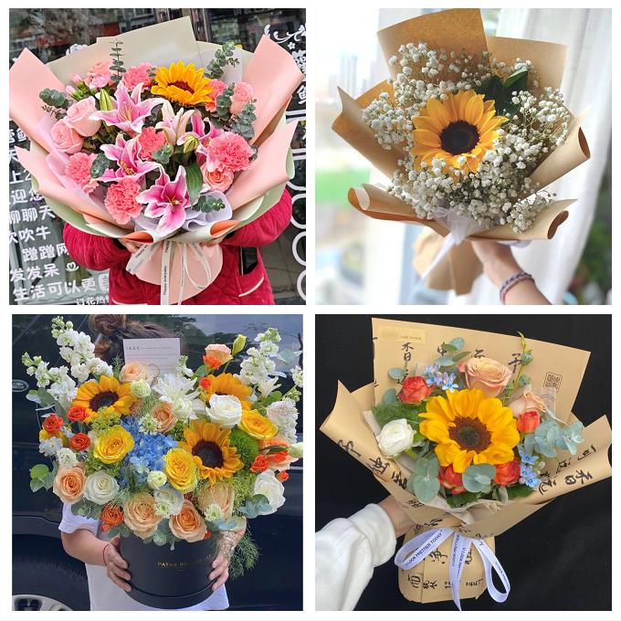 北京朝阳区垡头南磨房高碑店鲜花店同城配送玫瑰向日葵男女友生日