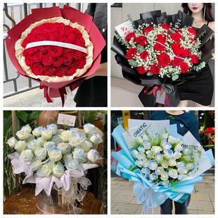 黔东南州镇远县凯里市黄平县花店同城配送女友生日情人节玫瑰花束