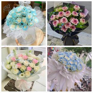 十堰竹山竹溪县房县丹江口市鲜花店同城送女朋友闺蜜女神节红玫瑰