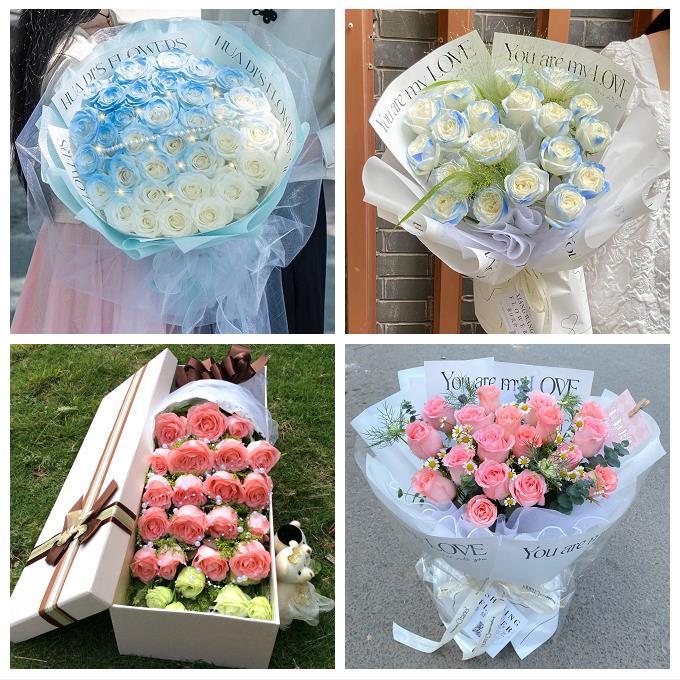 广东湛江市麻章区遂溪县徐闻县同鲜花店情人节送玫瑰表白女友老婆