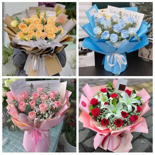 女神节订红玫瑰南阳西峡镇平内乡淅川社旗县同城鲜花店送女友老婆