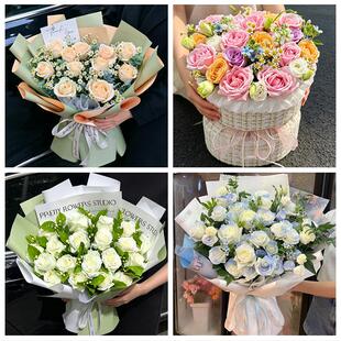 辽宁锦州市古塔区凌河区太和区鲜花店同城配送女友七夕情人节玫瑰