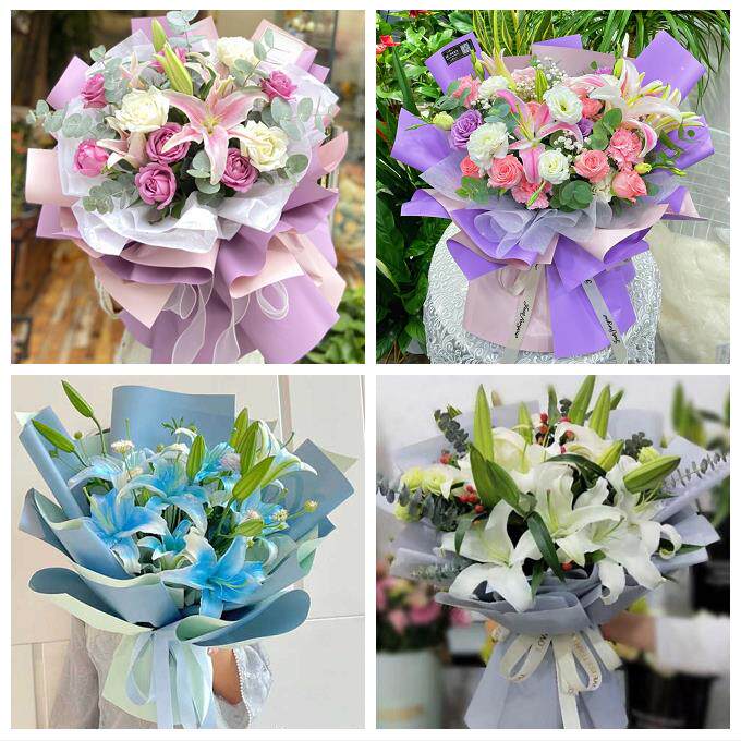 长治市城区郊区长治县襄垣县鲜花店同城配送老婆香水百合玫瑰花束