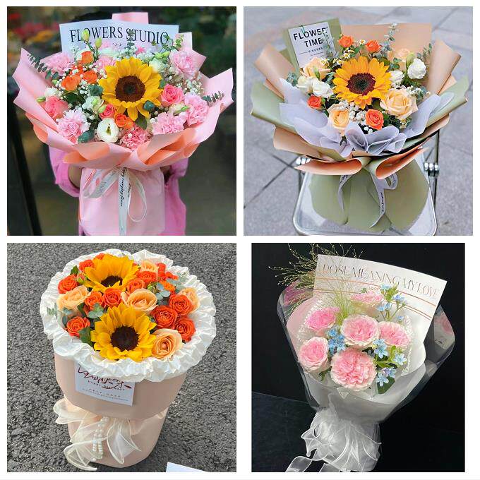 锦州市黑山县义县凌海北镇市花店同城送男女友领导玫瑰混搭鲜花束