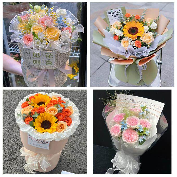 临汾市洪洞县古县安泽浮山县花店同城送男女友领导玫瑰混搭鲜花束