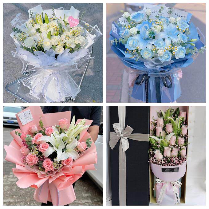 玫瑰香水百合送老婆朋友生日南京市浦口区栖霞区雨花台区同城花店