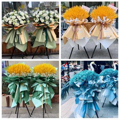 上海闵行区浦锦莘庄七宝华漕镇同城鲜花店大麦开业花篮送新店开张