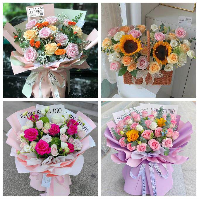 抚州市溪县资溪县东乡广昌县花店同城送男女友领导玫瑰混搭鲜花束