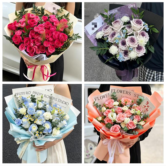 河北衡水市桃城区冀州市枣强县同城花店送女朋友玫瑰订生日鲜花束