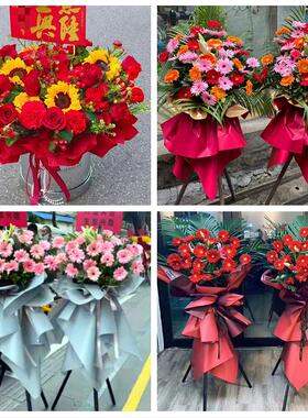 武威市凉州区民勤古浪天祝县同城鲜花店朋友公司庆典乔迁开业花篮