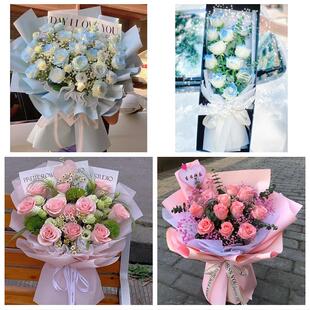 内蒙古包头市石拐白云鄂博矿区同城鲜花店订33朵玫瑰送情人女朋友