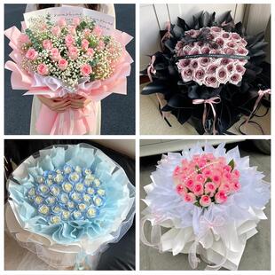 吉林省白城市洮南市大安市附近鲜花店同城配送女友七夕情人节玫瑰