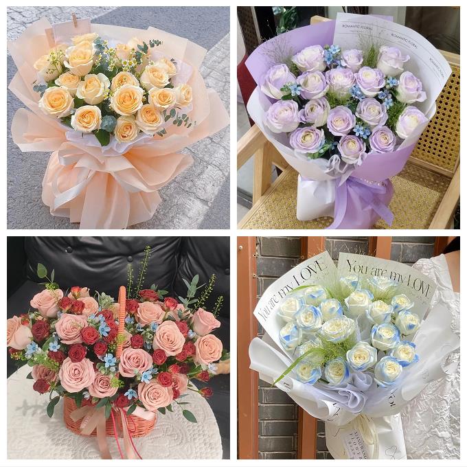 江西抚州市宜黄金溪资溪广昌县同鲜花店情人节送玫瑰表白女友老婆