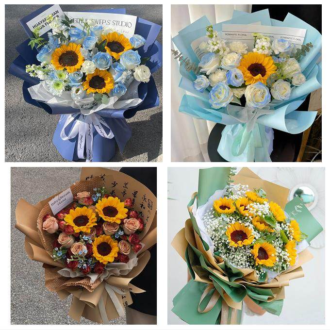 郑州上街惠济区中牟县巩义市鲜花店同城配送玫瑰向日葵男女友生日