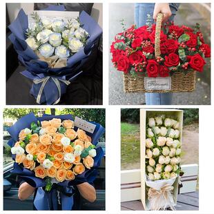 辽宁锦州黑山县义县凌海北镇市同城鲜花店情人节玫瑰表白女友老婆