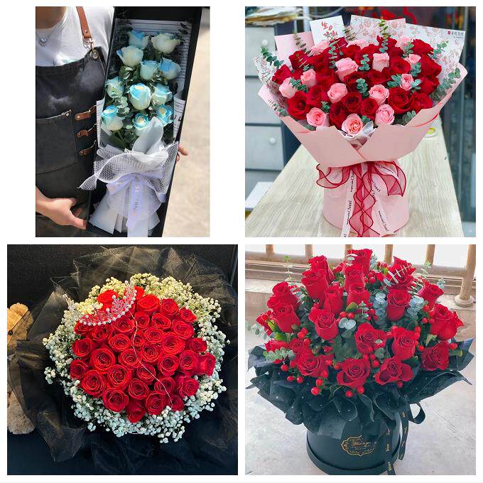 江苏宿迁市沭阳县泗阳县泗洪县同城花店情人节送女友老婆玫瑰鲜花