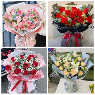 陕西延安市宝塔区安塞区延长县同城鲜花店情人节玫瑰表白女友老婆