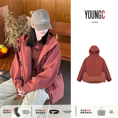 NATURAL HOTEL【户外立裁拼色外套】设计师品牌 no退可换