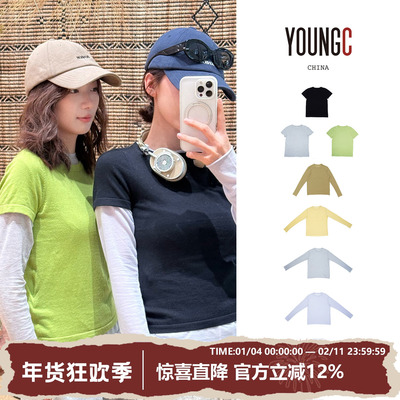 SYUGNA 设计师品牌【长袖T恤 短袖T恤】YOUNGC买手店